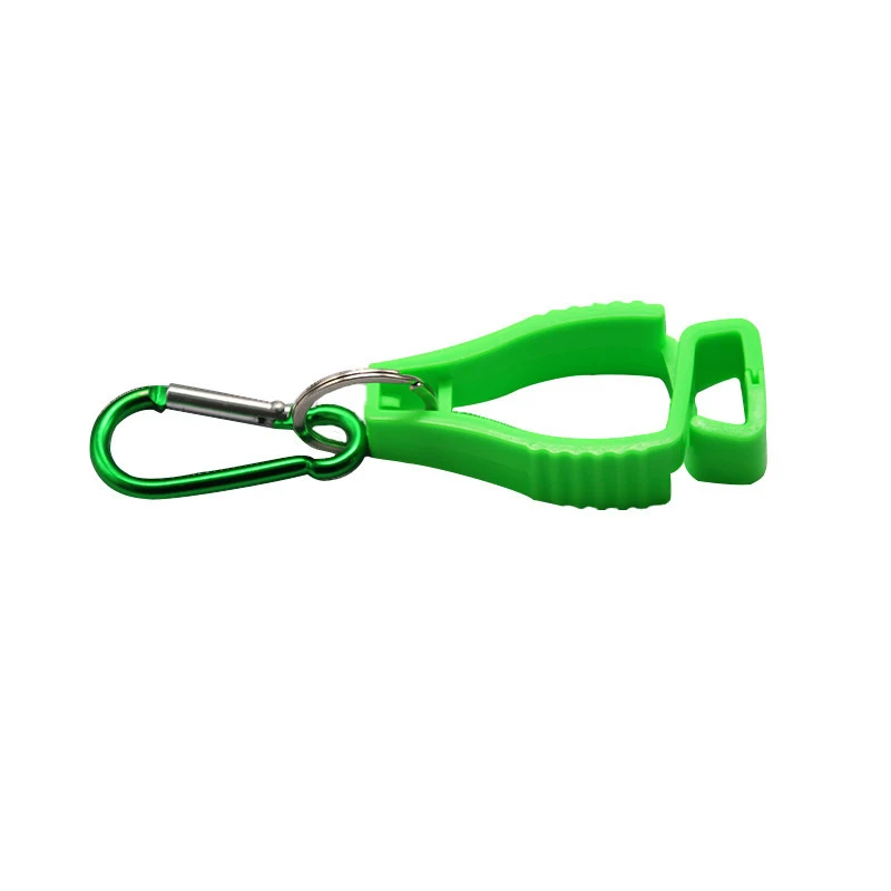 

2PCS Plastic Metal Alloy Work Glove Clip Working gloves clips clamp safety working gloves Guard Labor supplies multi color