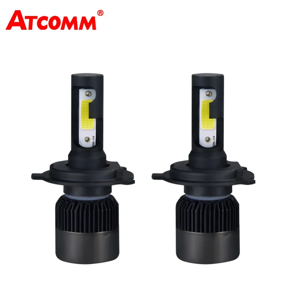 ATcomm H7 H1 светодиодные мини 12 В Автомобильные фары лампы H4 H11/H8/H9 9005/HB3 9006/HB4