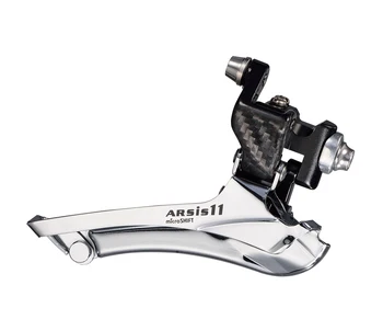 

microSHIFT FD-R68-F Double Carbon ARSIS Derailleur 2X11 Speed Front Derailleur Road Bike Components Compatible for Shimano
