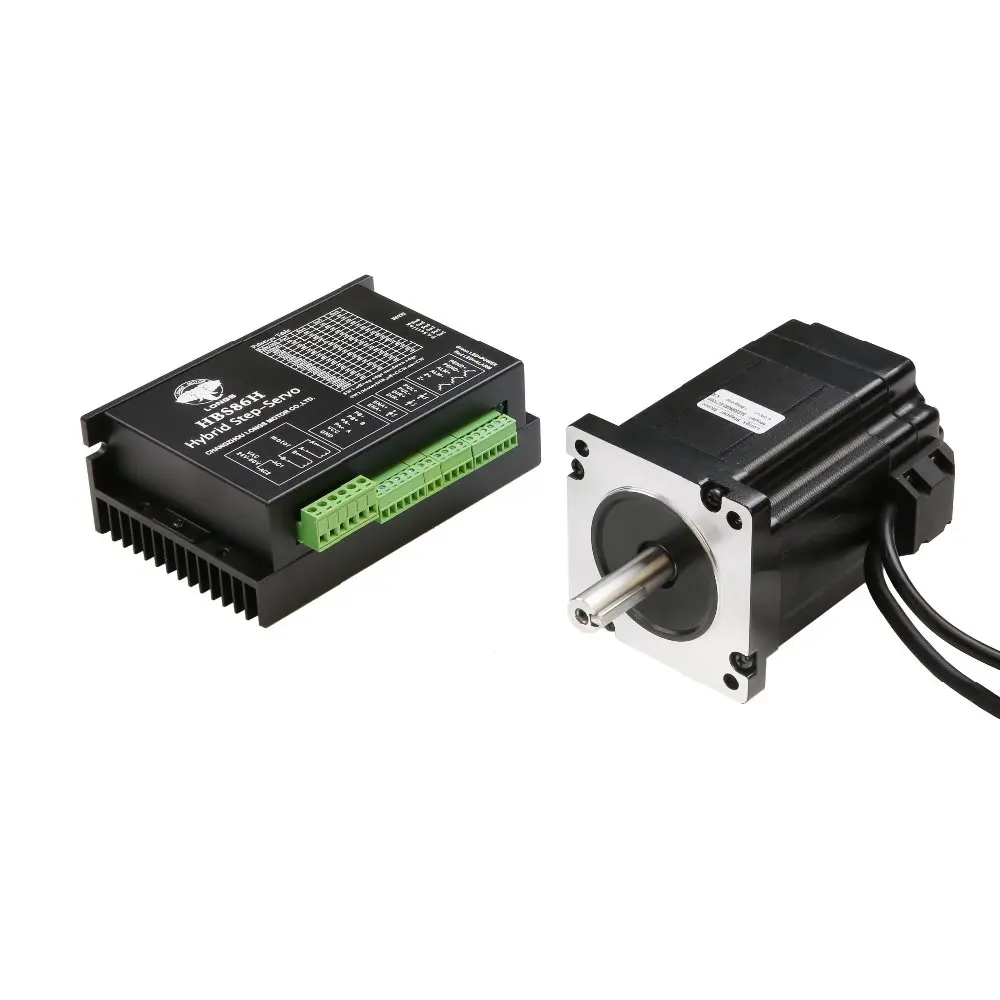 Free ship Nema 34 9.0N.m 1275OZ Closed Loop Stepper Motor Kit Hybird