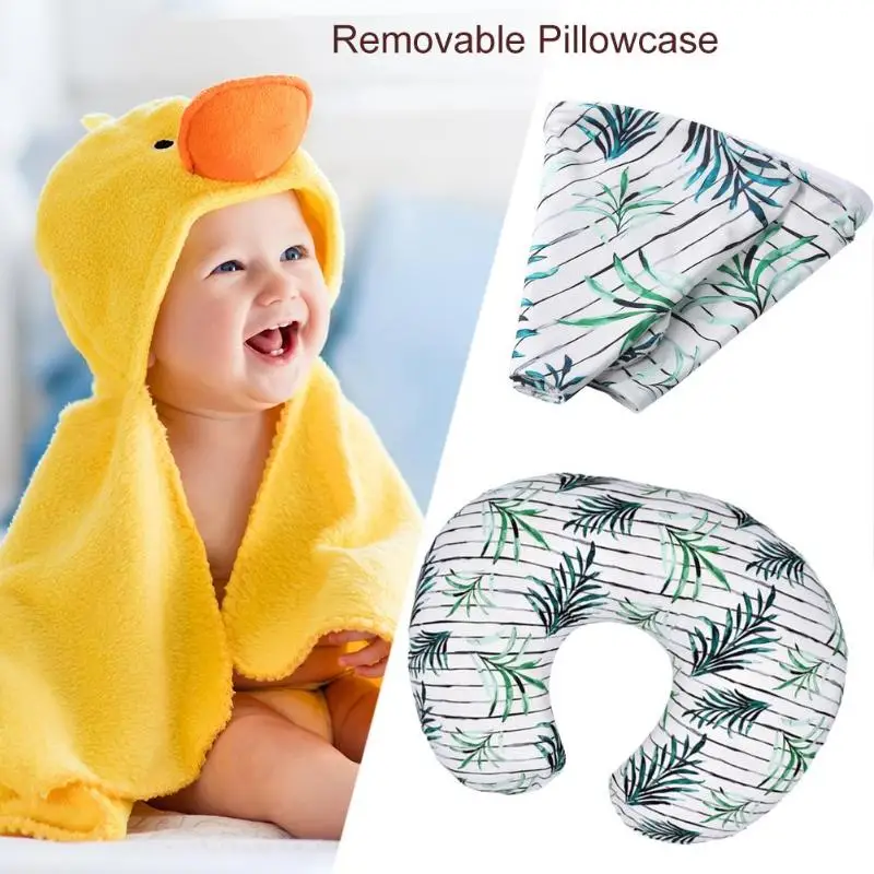 Baby Breastfeeding Pillow Cover for Pillow Pillowcase Infant Cuddle U-Shaped Pillowcase Kids Feeding Waist Cushion Cover