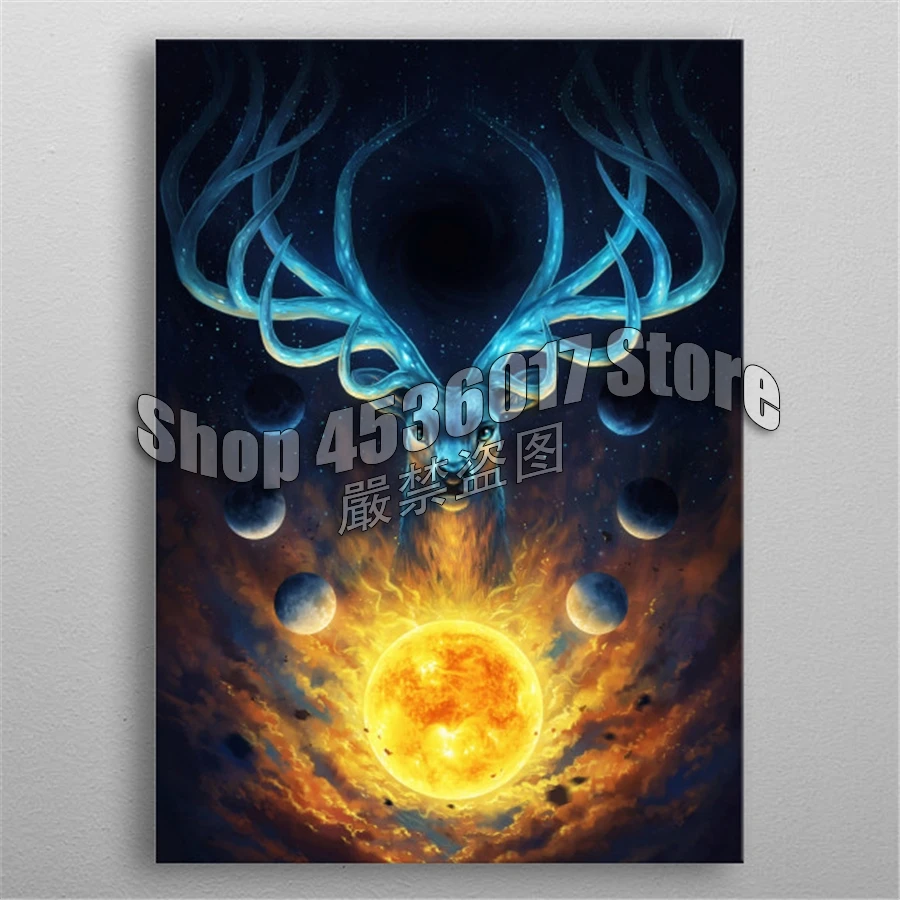 

Animals 5d Diy Diamond Painting Cross Stitch Celestial Patron saint Diamond Embroidery Mosaic Full Square Picture Home Decor