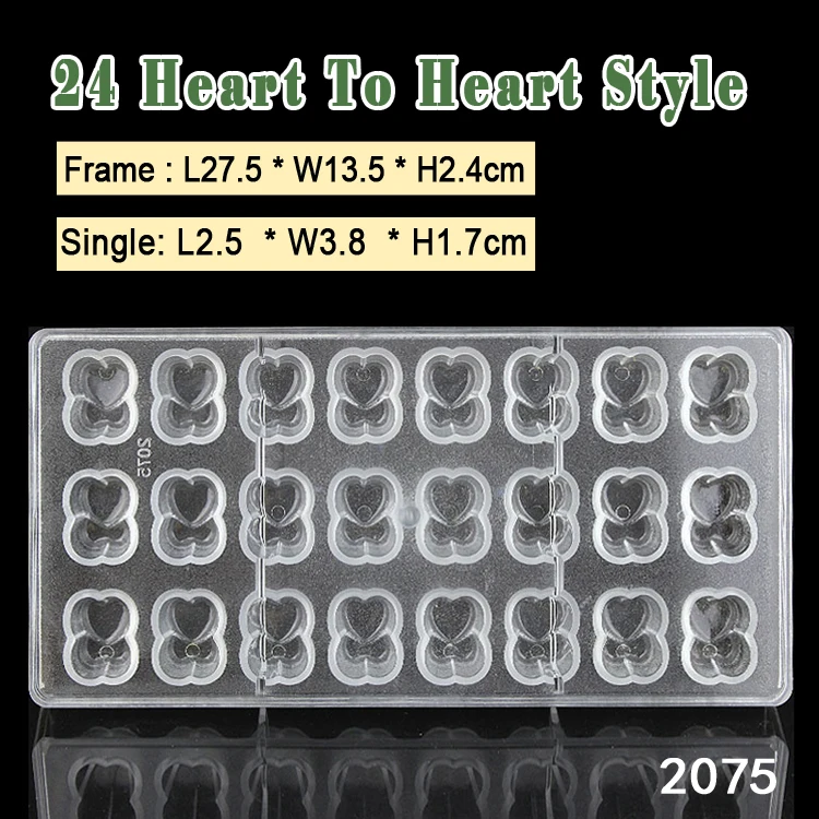 

BAKEST Plastic Soulmate Shape Chocolate Mold DIY Baking Tools