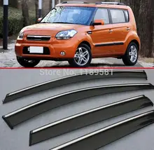 For Kia Soul 2010 2011 2012 2013 Window Wind Deflector Visor Rain/Sun Guard Vent