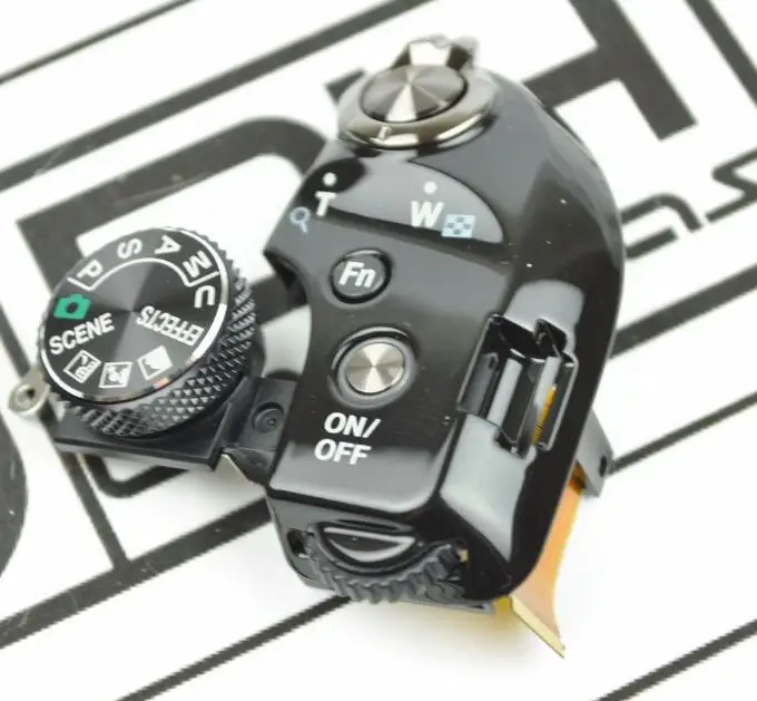 

Original Function Dial Model Shutter Button Label For Nikon Coolpix P610 Top Switch Cover Digital Camera Repair Part