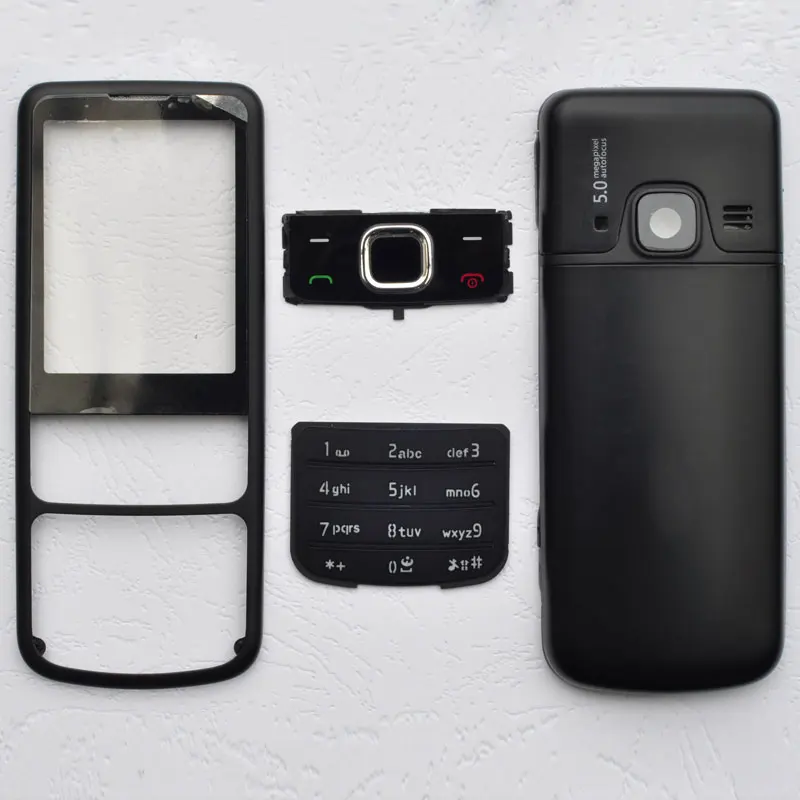 BINYEAE новый металлический полный корпус для Nokia 6700 6700C рамка + средняя задняя крышка