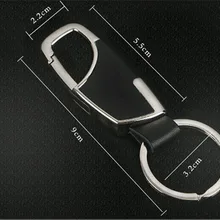 Ключница дизайн металлический брелок роскошный органайзер для ключей из натуральной кожи держатель для ключей Мини-Автомобильный ключ подарки