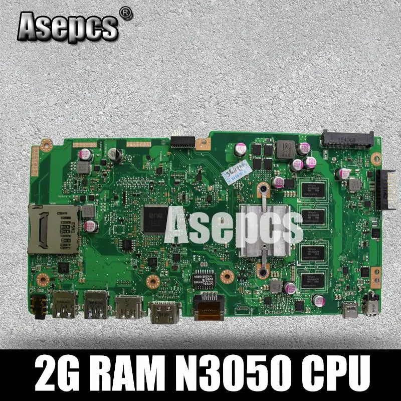 

Asepcs X540SA Laptop motherboard for ASUS VivoBook X540SA X540S X540 F540S Test original mainboard 2G RAM N3050 CPU