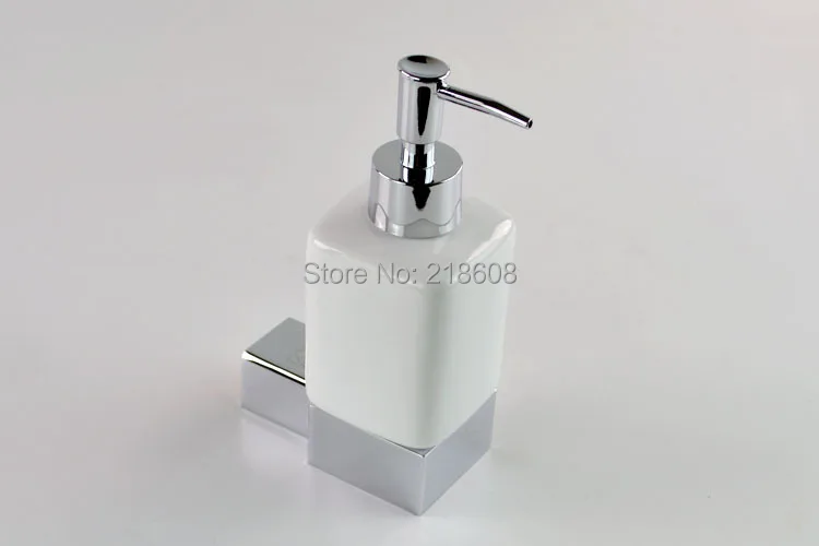 Диспенсер для мыла для ванной с Керамика бутылочка для жидкого мыла дозатор шампуня для душа ML008