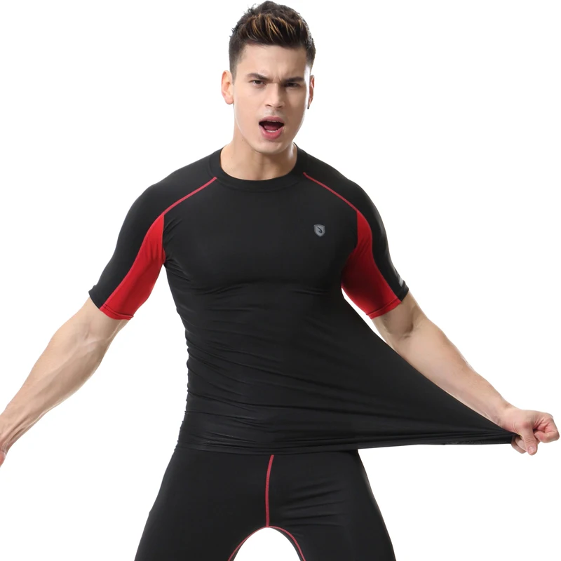 Brand Casual Coolmax Quick Dry T Shirt Men Spring Summer Breathable