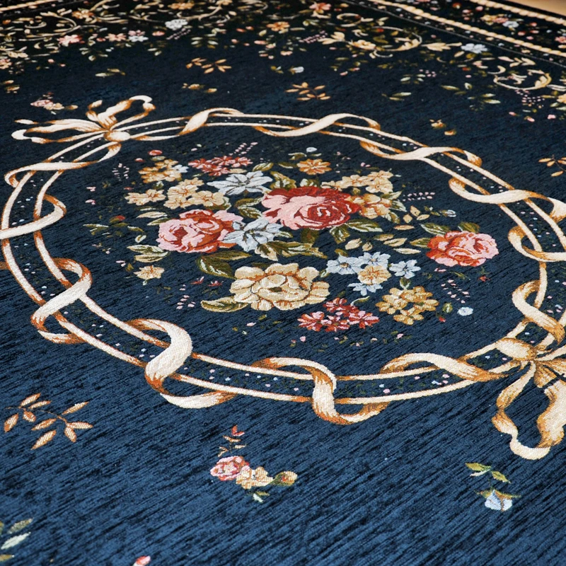 Средиземноморский Европейский стиль ковры и ковры для дома гостиная большая спальня площадь пол ковер подкладка для кофейного столика для кабинета отеля
