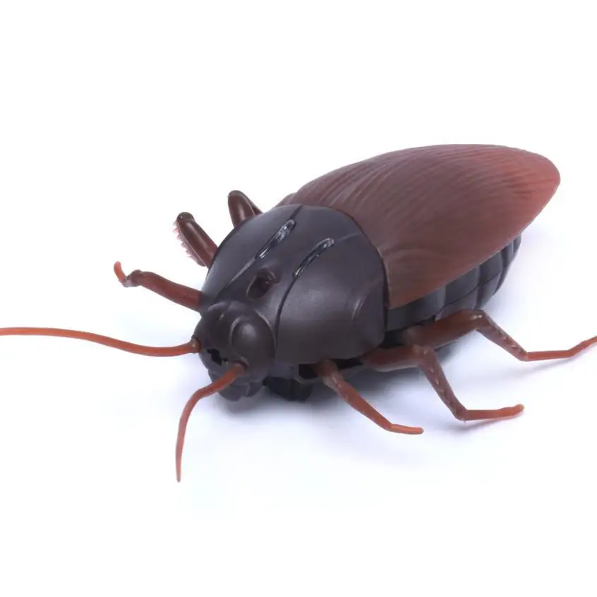Remote Cockroach Funny Toy Kids Creative Simulation Infrared Remote Control Cockroach The Entire Gags jokes Toys for Children (3)