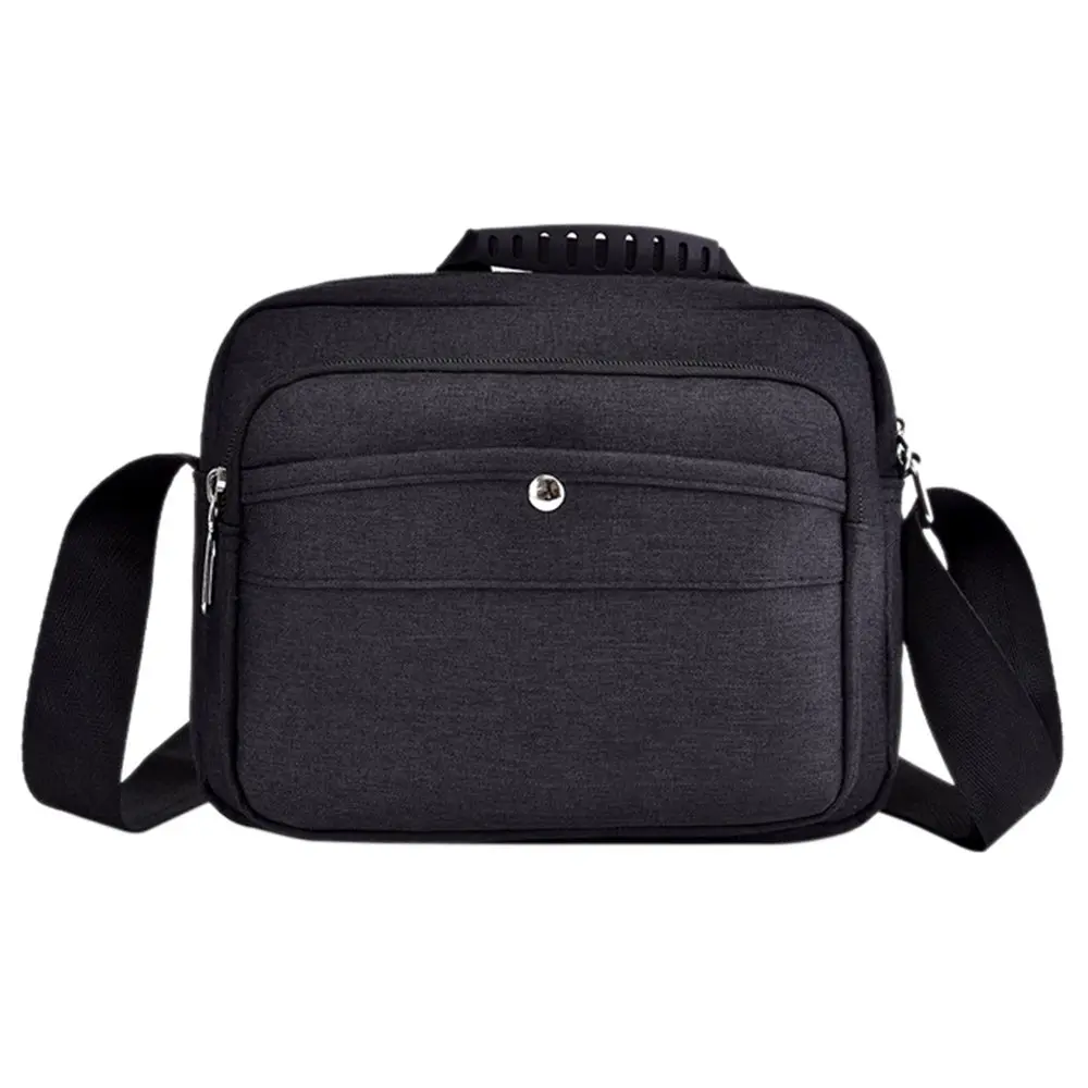

Waterproof Nylon Men's Canvas Oxford Cloth Bag Messenger Bag Travel Out Storage Small Items