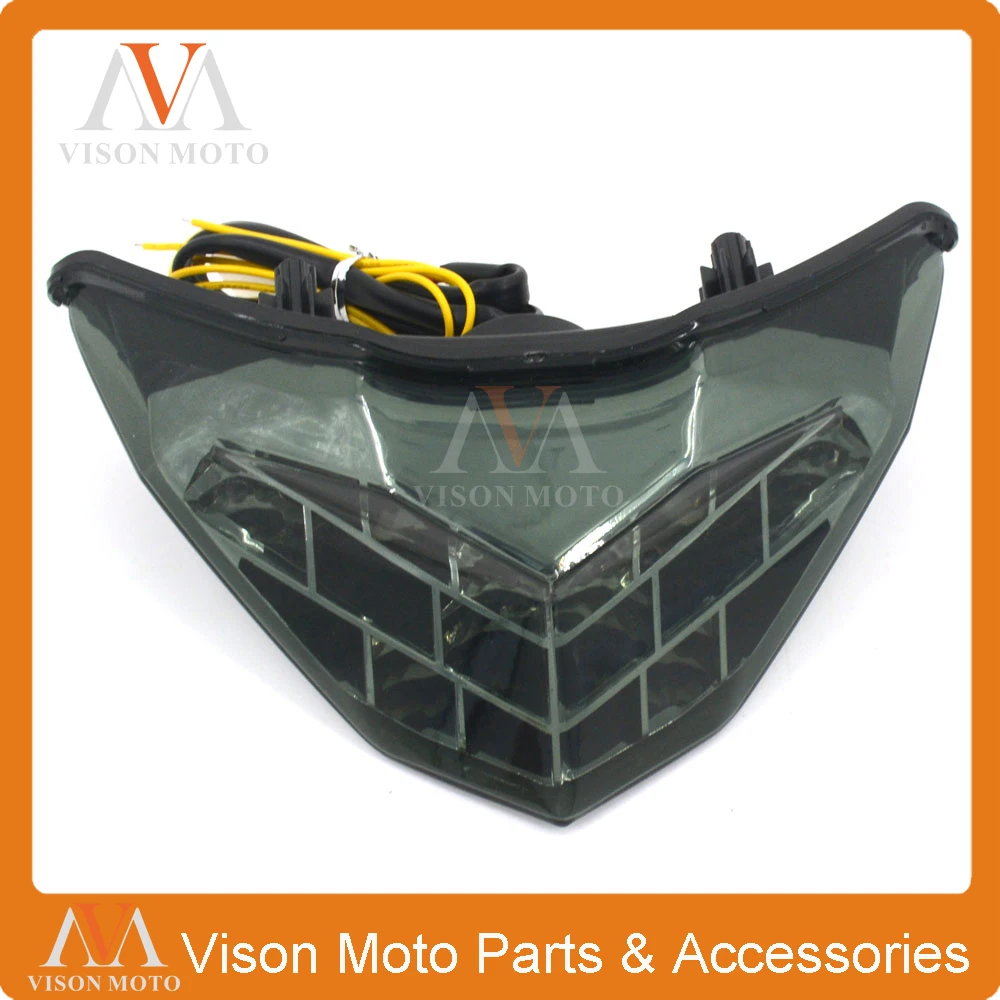 

Motorcycle Rear Tail Light Brake Signals Led Integrated Lamp Smoke Light For NINJA300 NINJA 300 300R NINJA300R 13 14 15 16