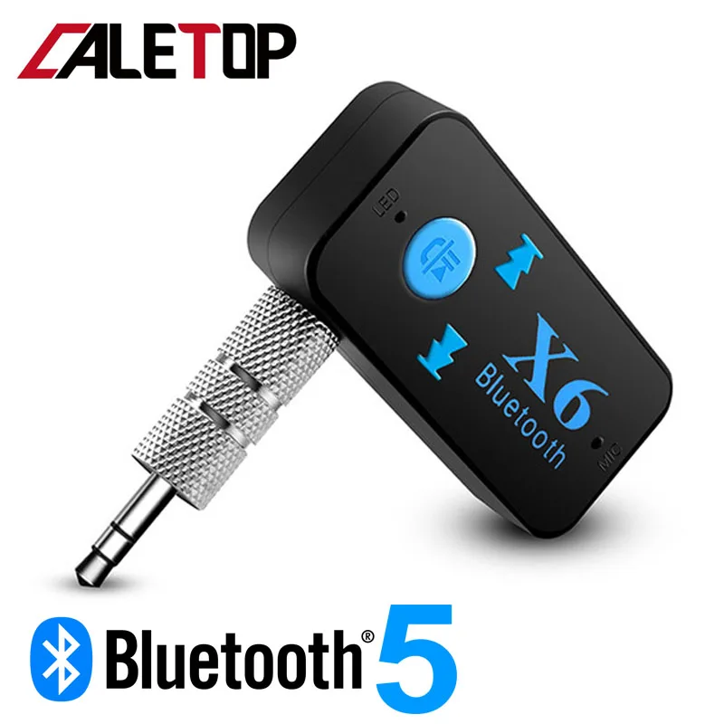 Аудиоприемник CALETOP Bluetooth 5 0 мини-аудио 3 мм Hi-Fi AUX стерео для ТВ ПК беспроводной