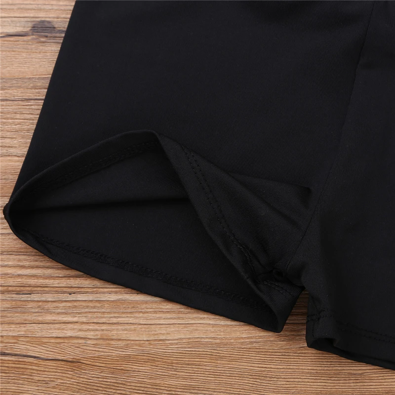 Summer Gymnastics Elastic Sports Shorts for Girls Kids Child Tight Pants Elastic Stretchy Shorts Girls Casual Outfit costumes