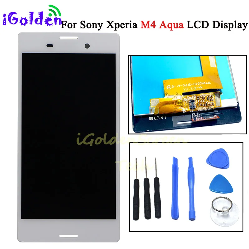 IPS ЖК дисплей для SONY Xperia M4 Aqua сенсорный экран E2303 E2306 E2353 E2312 E2333 E233|Экраны мобильных
