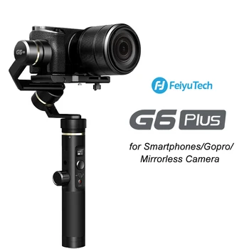 

FeiyuTech G6 Plus 3 Axis Gimbal Strabilizer Handheld Bluetooth Wifi Gimbal for GoPro Smartphone Mirrorless Cameras Feiyu G6P