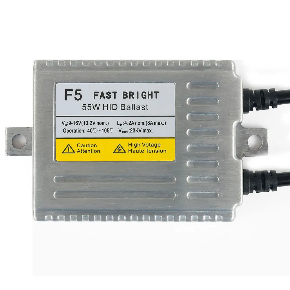 Ксеноновый H1 быстрый запуск F5 55 Вт H3 H4 1 H8 H9 H10 9004 9006 881 880 H7 HID комплект для