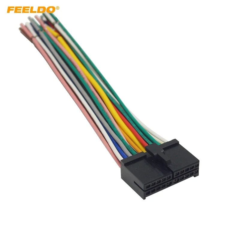 Android Wiring Harness Car Stereo Radio Connector Adapter Cable 20Pin for Toyota