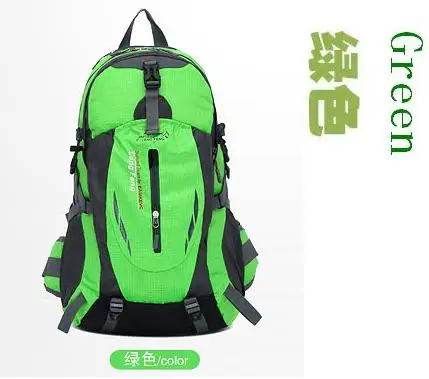 Высокое качество ультра легкий водонепроницаемый путешествия альпинизм профессиональный спорт большой емкости бренд холст, рюкзак, сумка - Цвет: Зеленый цвет