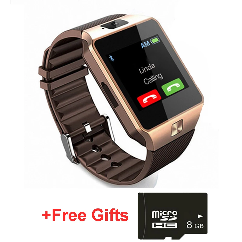 

Smart Watch DZ09 Bluetooth Sport Wristwatch Call 2G GSM SIM TF Card with Camera for iPhone Xiaomi Smartwatch PK GT08 A1 Y1 V8