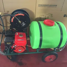 160L Мобильная моечная машина бензиновый двигатель моечное Оборудование Высокого Давления