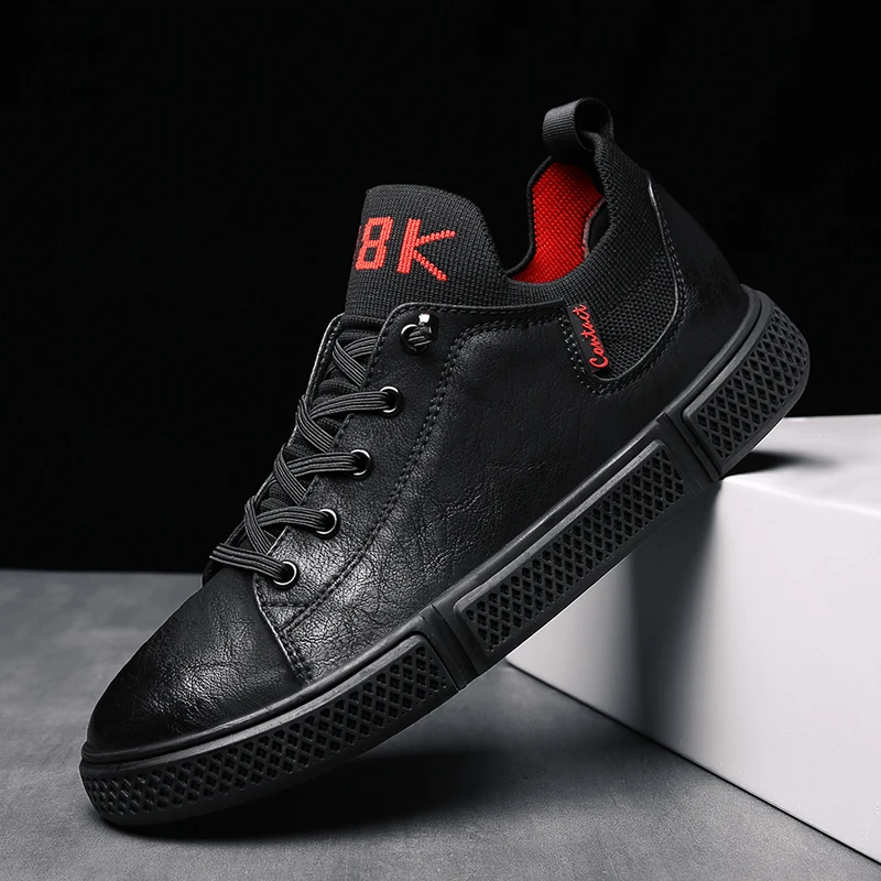 

Men genuine Leather Casual Shoes outdoor Men Loafers Luxury Brand Lace Up Male Shoes Sneakers Shoes loafers male tenis krasovki