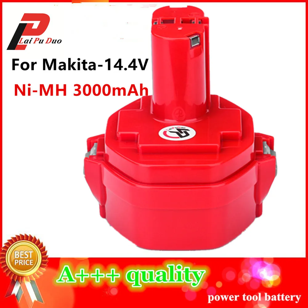 

Ni-MH 14.4v 3.0Ah Replacement for MAKITA power tool battery 1433 1434 1435 1435F 192699-A 193158-3 ,for 1051D 1051DWD 1051DWD