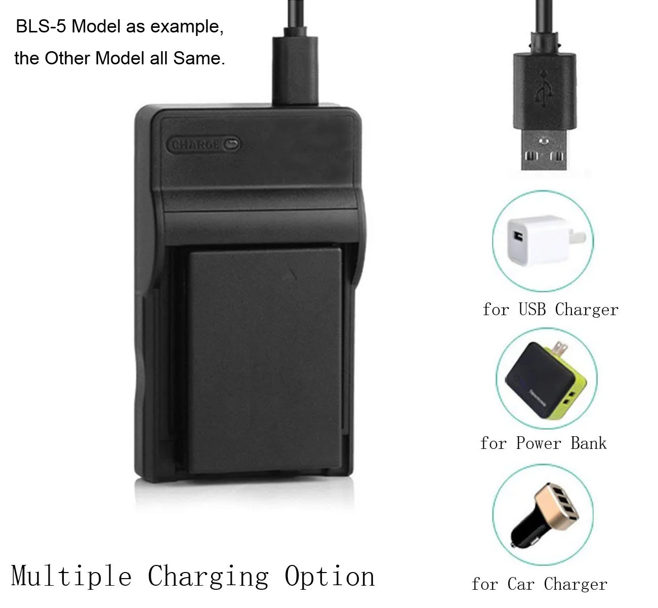 Battery Pack+ USB Charger for Sony NP-FV30, NP-FV50, NP-FV50A, NP-FV70, NP-FV70A, NP-FV100, NP-FV100A InfoLithium V Series