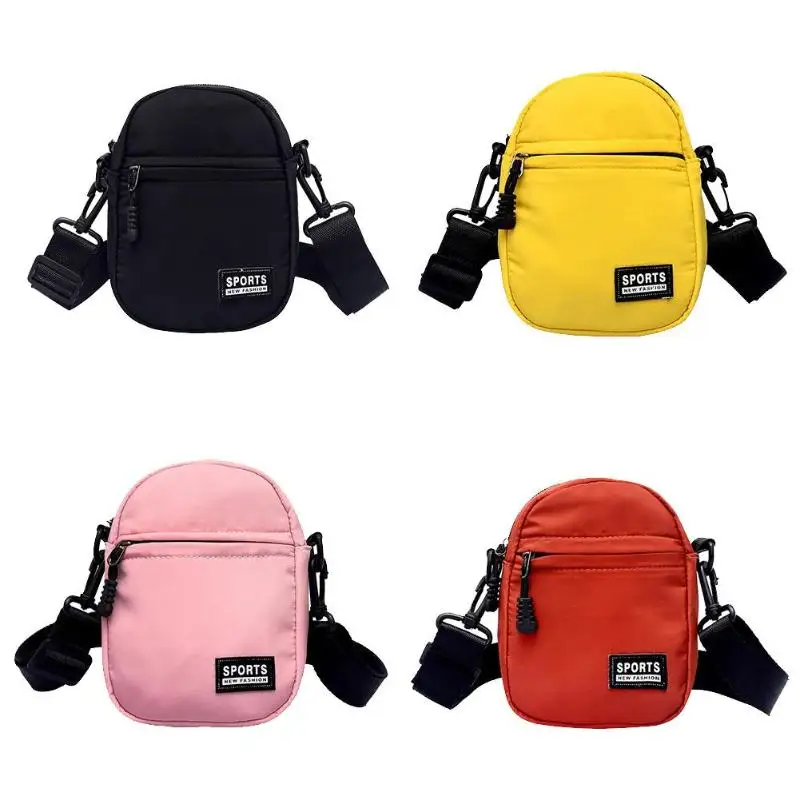 

Men/Women Messenger Bags Nylon Mini Crossbody Bag Unisex Shoulder Bag Fashion Small Handbags Casual Pack for Teenage Girls Boys