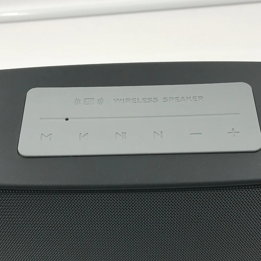 Классическая Беспроводная колонка Bluetooth с супер басами светодиодное время 15 Вт X 2