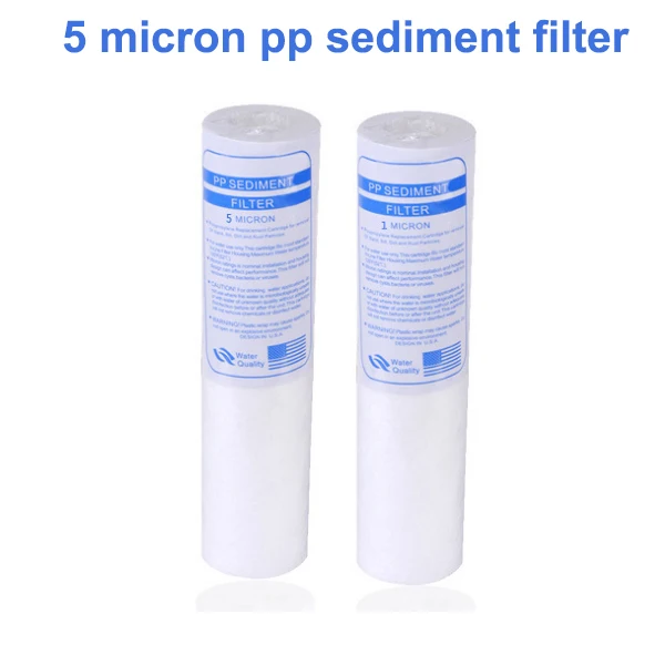1 micron or 5 micron PPF water filter For RO system depth sediment pp