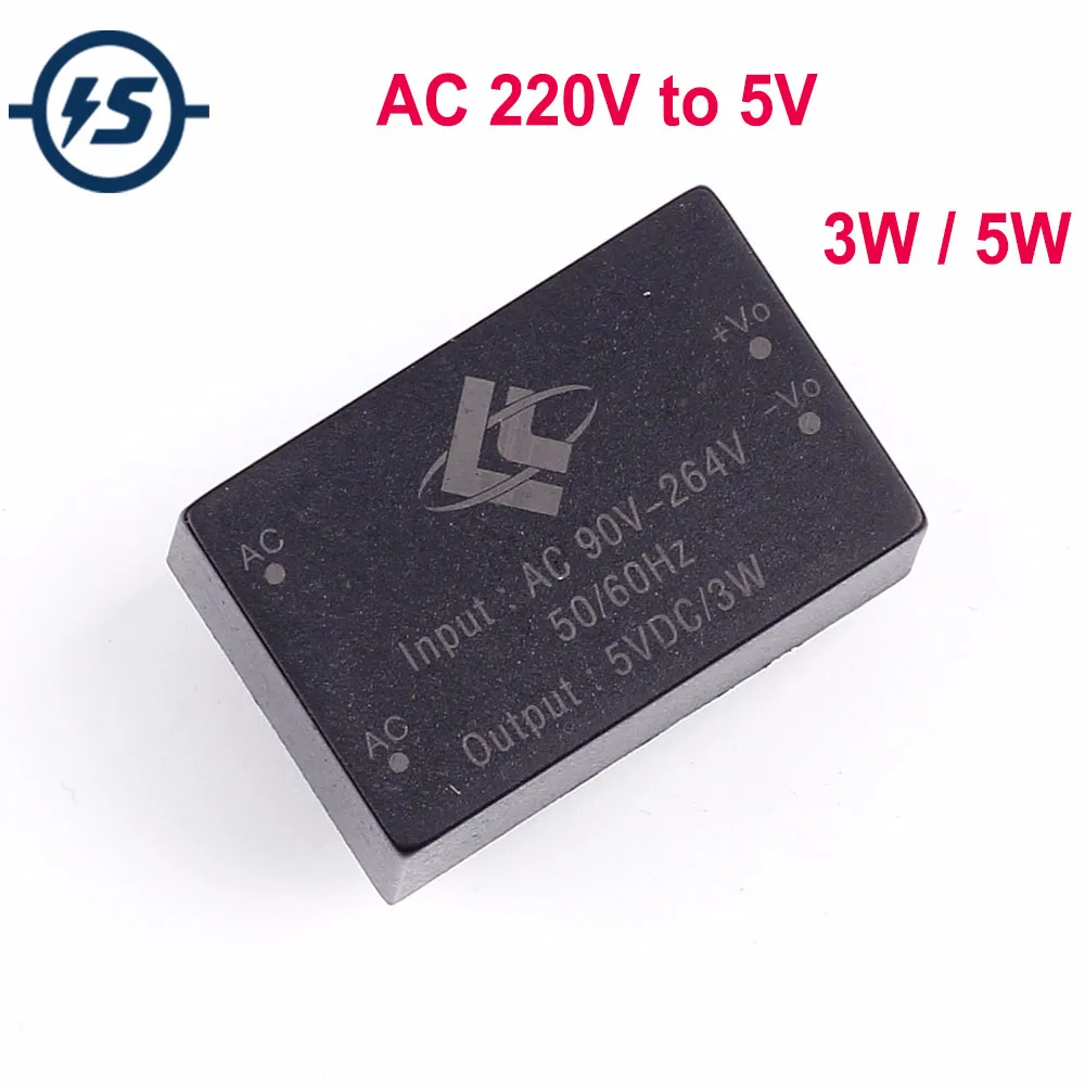 

AC-DC 220V to 5V 600mA/1000mA 3W/5W Step-Down Isolated Power Supply Module Intelligent Household Switch Module