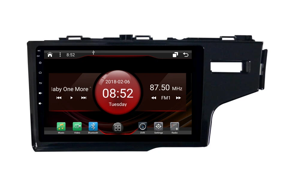 

Navirider octa core Android 7.1.2 car radio tape recorder 2GB RAM for HONDA FIT JAZZ R radio bluetooth head units gps stereo
