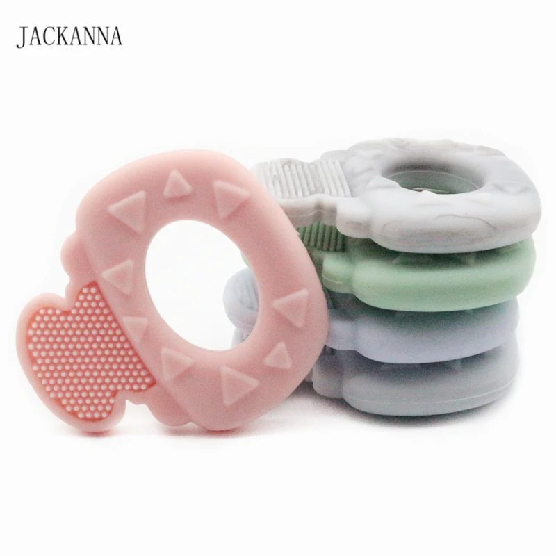 

1PC Infant Silicone Key Baby Teether Teething Baby Accessory Food Grade Silicone Teether Chew Toy Nursing Gifts BPA Free
