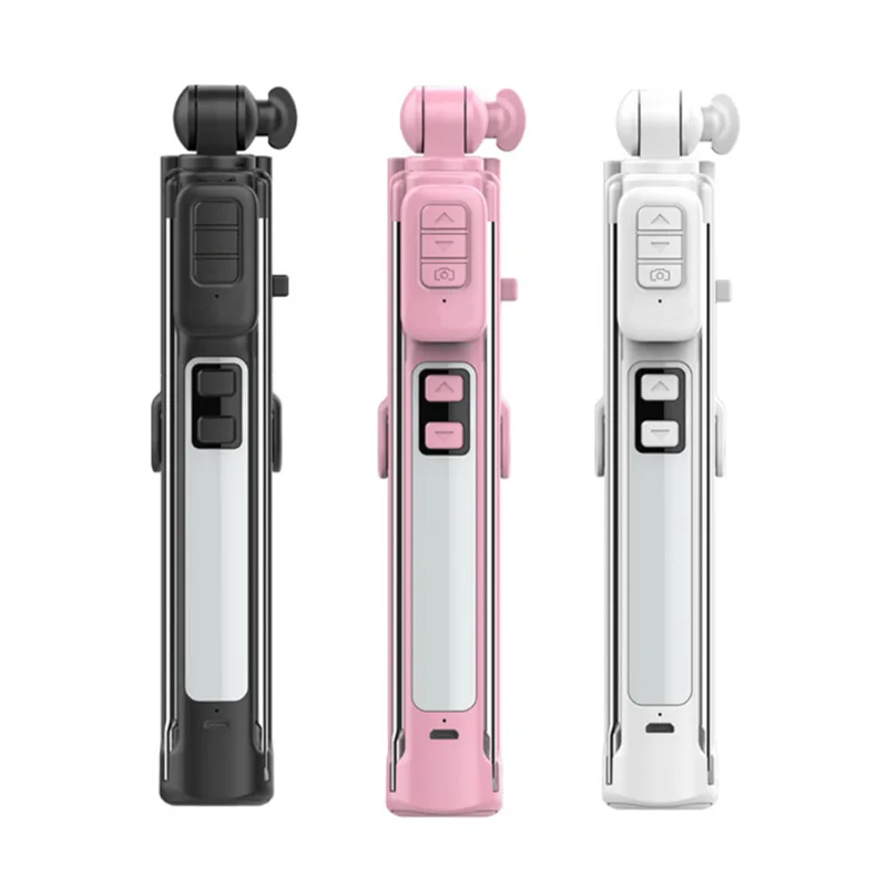 

Bluetooth Phone Selfie Bar With Tripod Integrated Multifunctional Video Broadcast Support Lighting