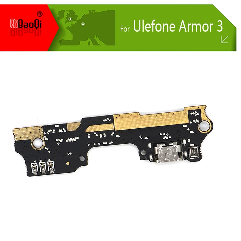 

Original usb plug charge board For Ulefone Armor 3 Mobile Phone Flex Cables charging module cell phone Mini USB Port