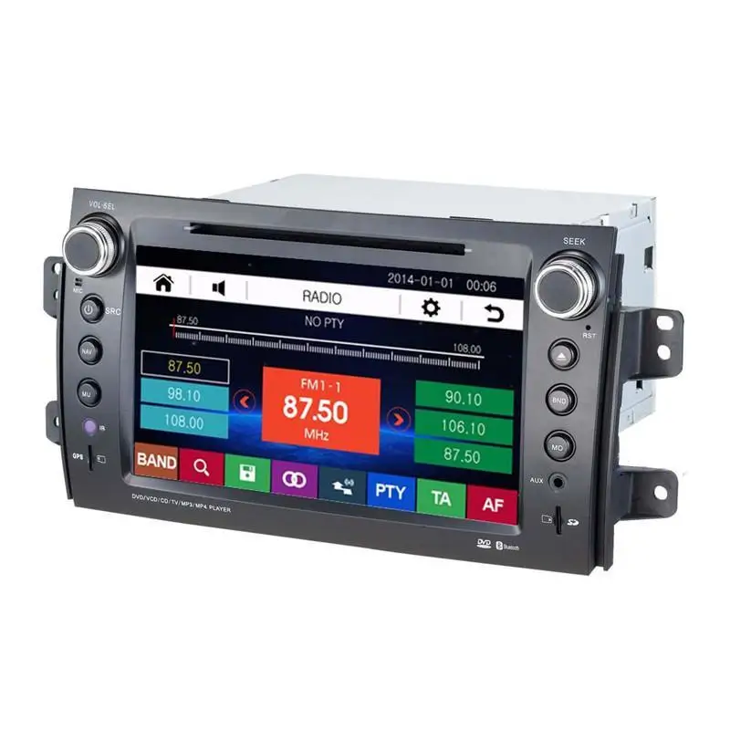 8 &quotАвтомобильный dvd плеер с GPS (опционально) аудио Радио стерео BT/TV автомобильный
