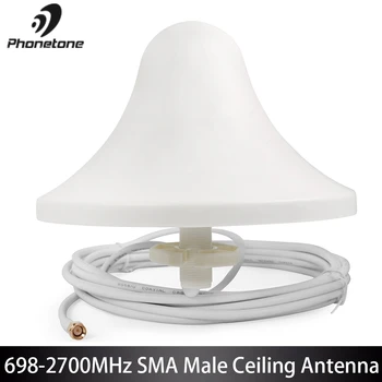

Indoor Ceiling Internal Antenna 3-5dBi LTE 698-2700MHz Omni-directional Antenna For Cellular Signal Repeater SMA Male Connector