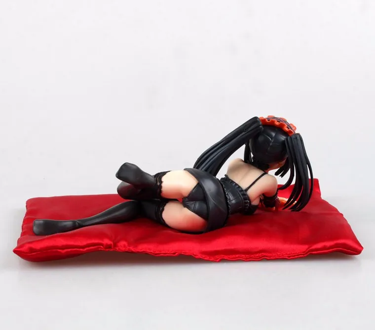 20 см Дата живой tokisaki kurumi Спящая позиция ПВХ фигурка Модель Кукла японская фигурка аниме