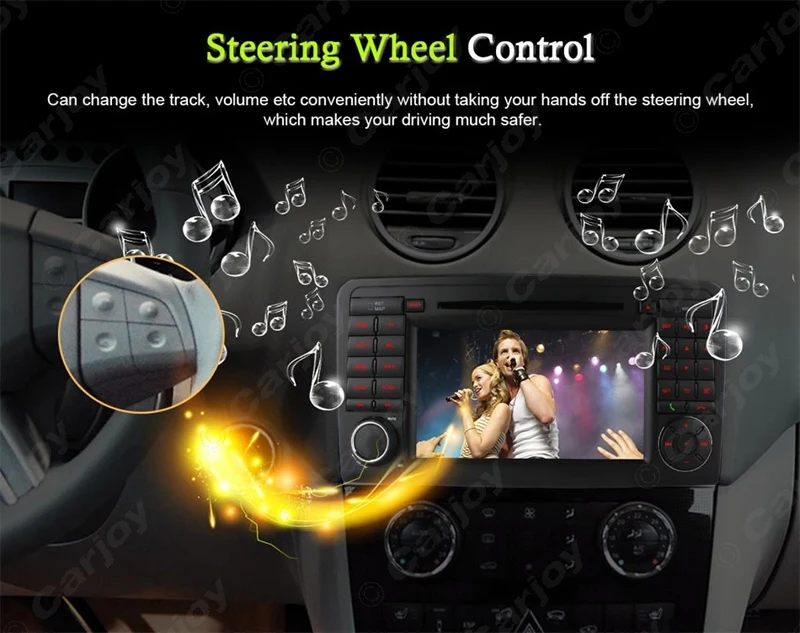 Best LEEWA 7" Android 6.0 (64bit) DDR3 2G/16G/4G LTE Car DVD GPS Radio Head Unit For Mercedes Benz X164 GL320/GL350/GL420/GL450/GL500 9