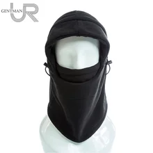 Зимняя шапка унисекс, высокое качество, ветрозащитная зимняя шапка, тактическая плотная Балаклава, уличная спортивная маска с меховой подкладкой, Балаклава, шапка