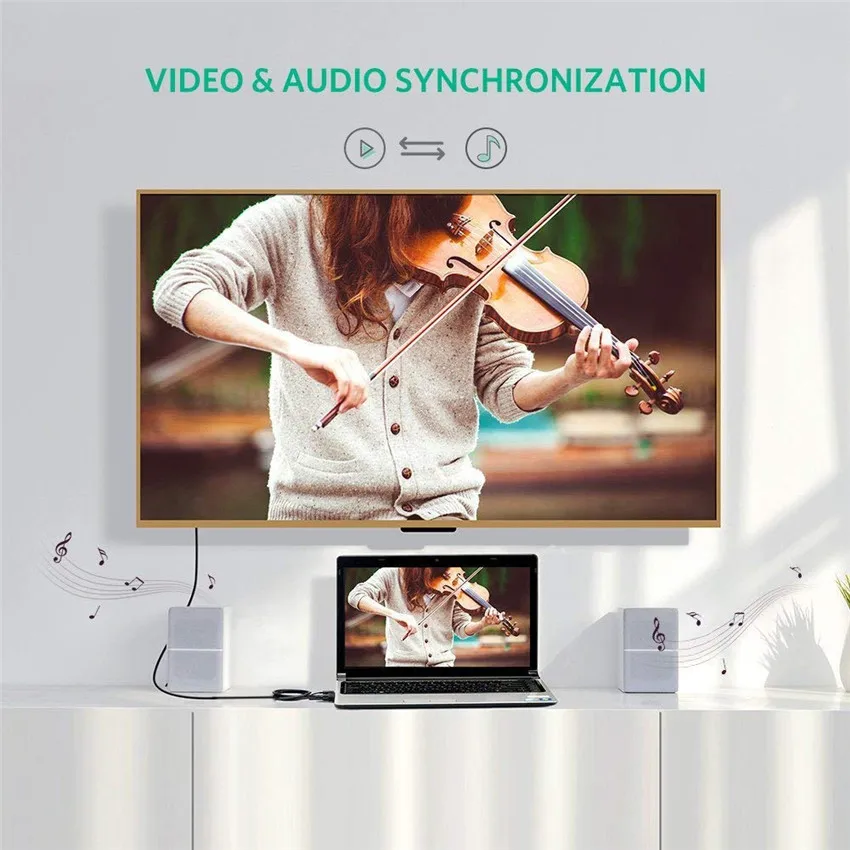 Адаптер VGA HDMI с разъемом 3 5 мм USB зарядным устройством для HDTV монитора проектора