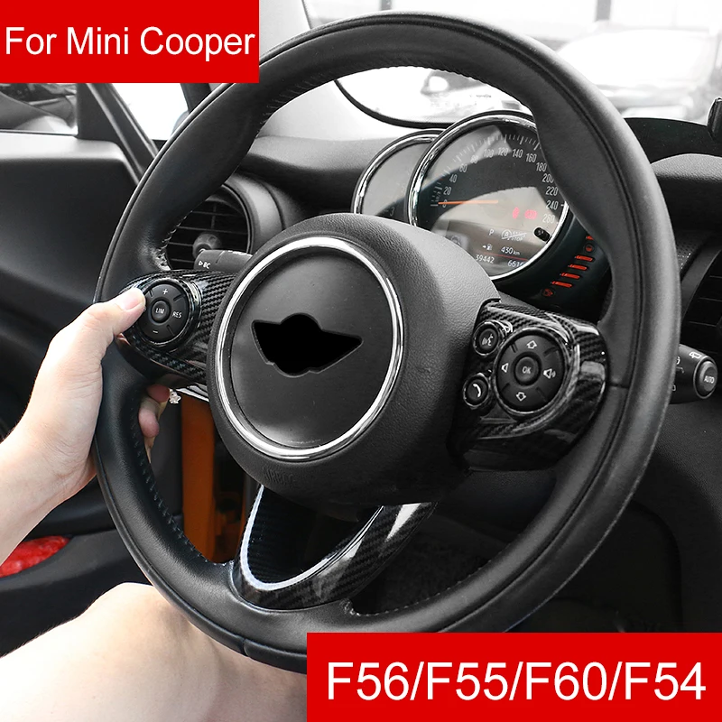 Стайлинг руля наклейка крышка графическая наклейка для Mini one cooper F56/F55/F60/F54 аксессуары наклейки