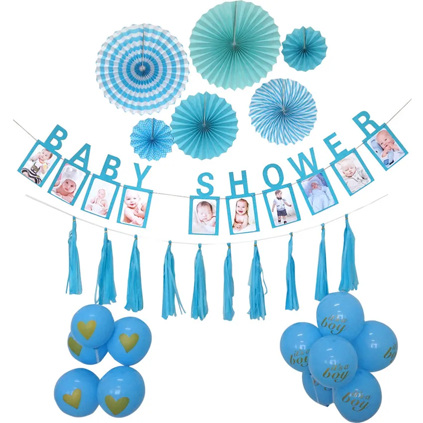 12 месяцы фоторамка баннер Baby 1st декорации с днем рождения Baby Shower 1st для маленьких мальчиков девочек мой первый год вечерние поставки