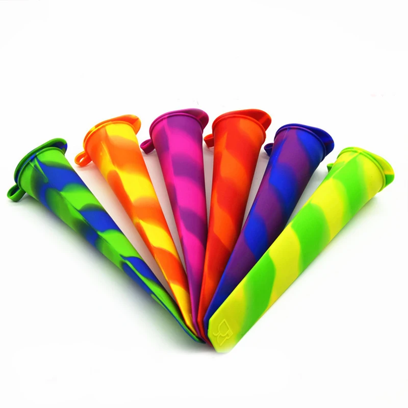 1pcs Silicone Popsicle Mold DIY Ice Pop Maker Tube Tray ...