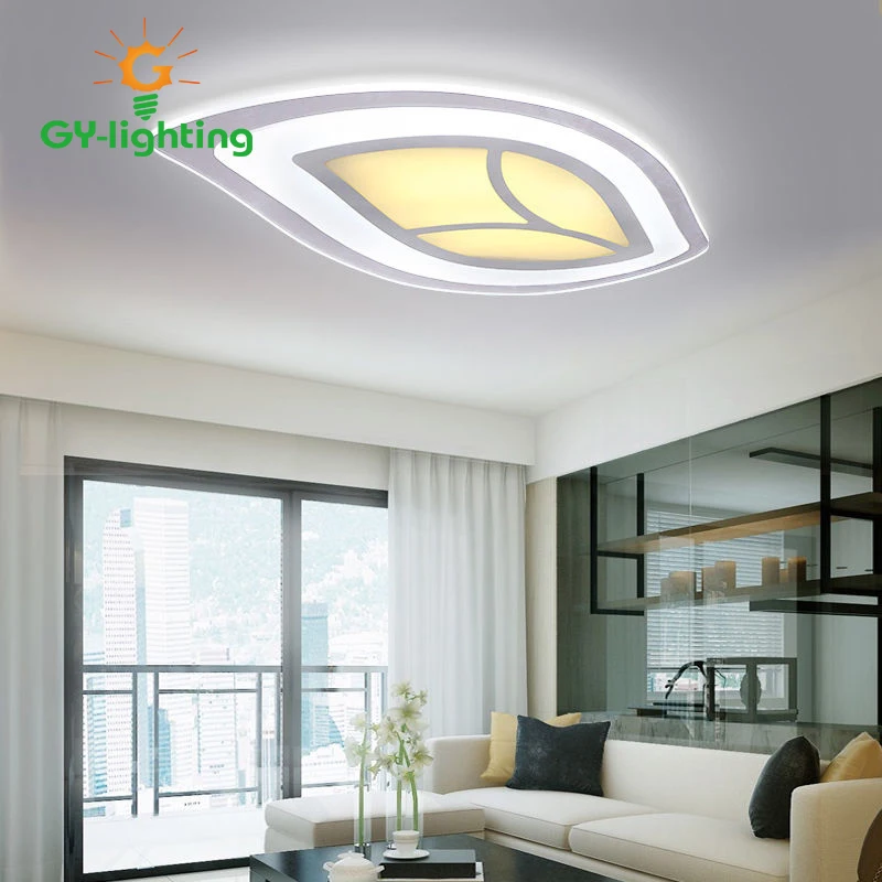 

New Design Acrylic LED Ceiling Fixture Lighting Living Room Lights Pendant Lamp Surface Mounted Modern Home Decorative Lampshade