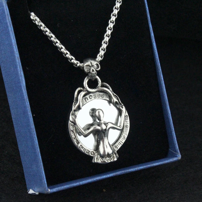 Ожерелье подвеска в виде змеи с черепом|accessories fashion|fashion accessoriesfashion necklace |