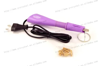 

Arts Crafts Sewing Hotfix Rhinestone Applicator Machine Hot fix Iron Heat Tool For Clothes Sewing Tools Accessory Soldering Iron